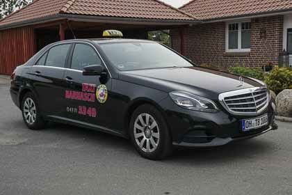 Mercedes-Limousine von Taxi Barnasch